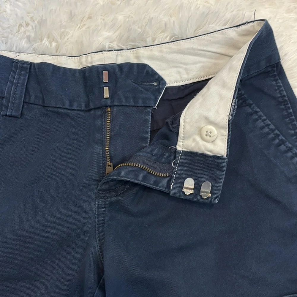 Banana Republic Shorts 2 Pair Womens Khaki Navy Cuffed Weekend Short Size 4
